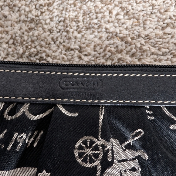 Coach Ashley Horse & Carriage Satchel + Wristlet Set Y2K Vintage - Picture 11 of 16